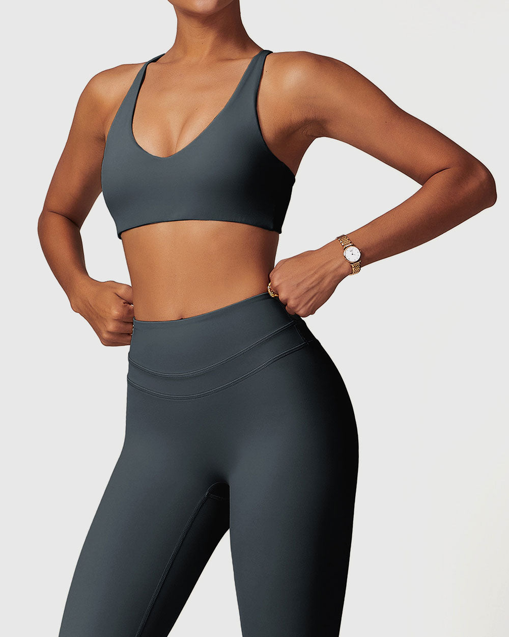 Moisture-Wicking Activewear - Supportive Sports Bra 