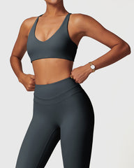Moisture-Wicking Activewear - Supportive Sports Bra 