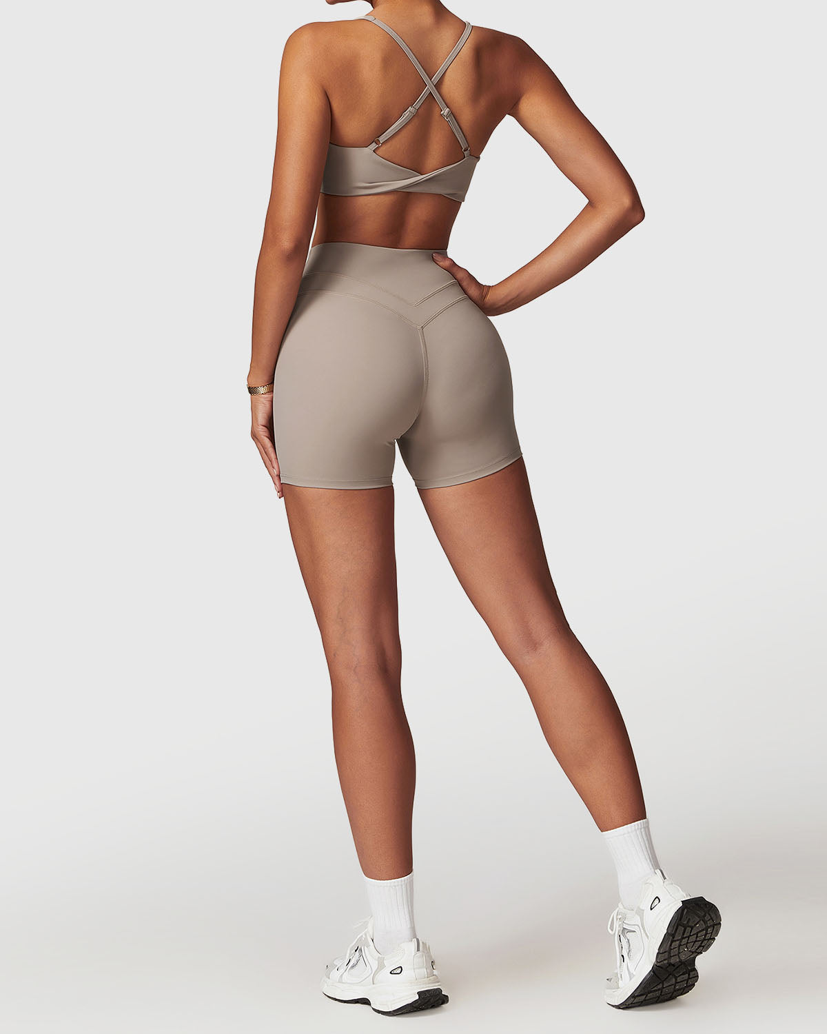 Women's Yoga Bra with Cross-Back Style