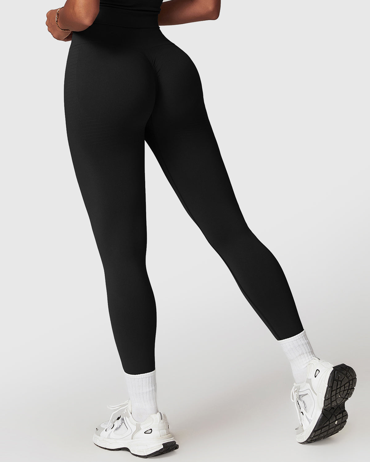 Supportive High-Waisted Workout Leggings 