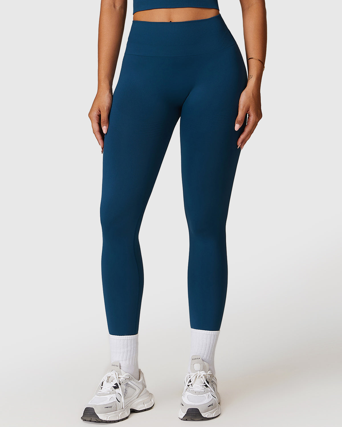 Supportive High-Waisted Workout Leggings 
