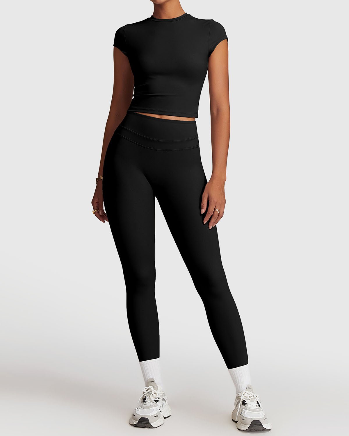 Stylish High Rise Women's Yoga Leggings