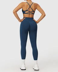 Women's Gym Bra with Seamless Design - Activewear set